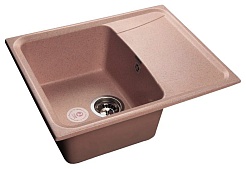 Granfest Мойка кухонная Standart GF-S610L Розовый – фотография-1